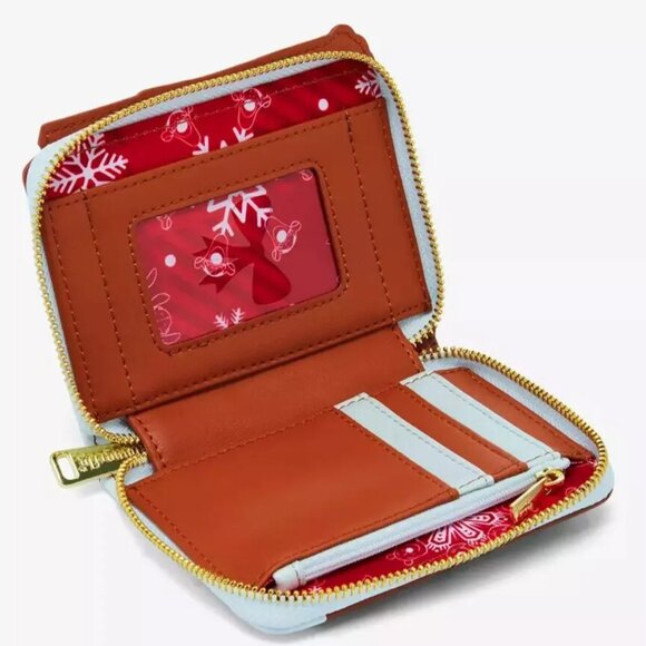 Loungefly Disney Winnie The Pooh Holiday Glow Wallet- NWT - Picture 5 of 5